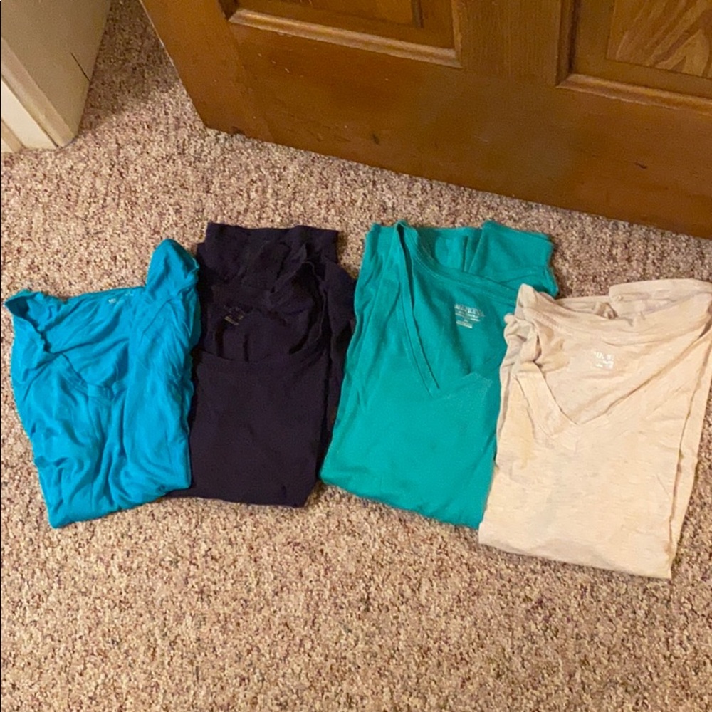 4 Merona t-shirts